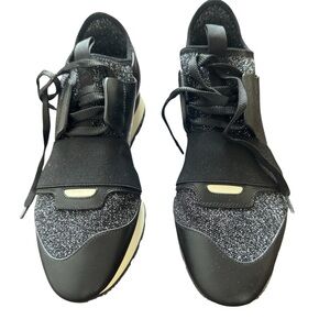 Balenciaga Black and Gray Women's Sneakers